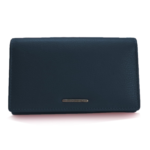 Damski portfel skórzany RFID