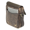 Skórzana listonoszka męska