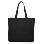 Torba na zakupy z mikrofibry marki Bellugio czarna