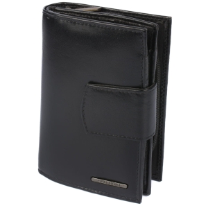 Portfel damski ze skóry Bellugio czarny