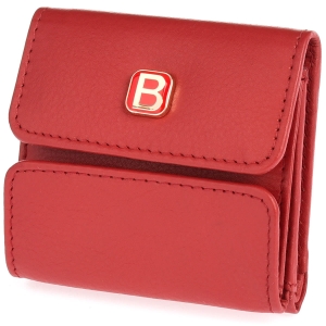 Mini portmonetka z podwójną przegrodą Bellugio ALESSIA 409 czerwona