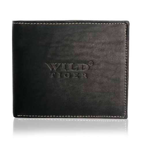 Poziomy portfel męski Wild Tiger