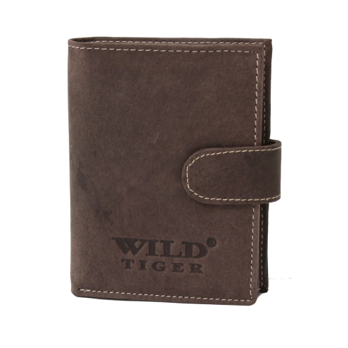 Portfel męski pionowy z napem Wild Tiger