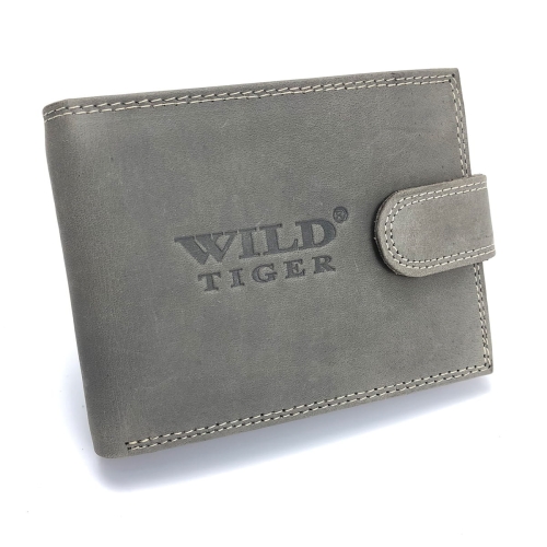 Portfel męski skóra nubuk nap Wild Tiger